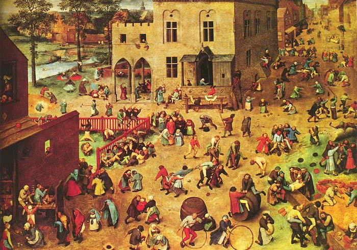 Pieter Bruegel Children-s Games Spain oil painting art
